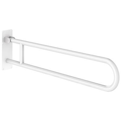 Barre de maintien rabattable Basic blanc, L. 900 mm