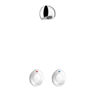 747210-Ensemble de douche temporisé TEMPOSTOP 2 commandes